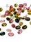 Natural Multi Tourmaline Cut Stones Loose Gemstones, Multi Color - 6x4mm - 10 Pieces